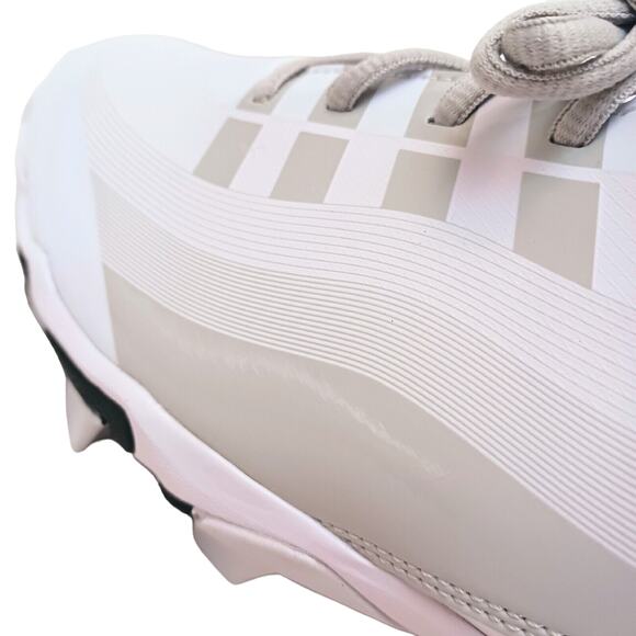 Nike‎ FASTFLEX VAPOR Size 11 Pro Football Cleats White w SILVER Laced DQ5114-100 main image 9